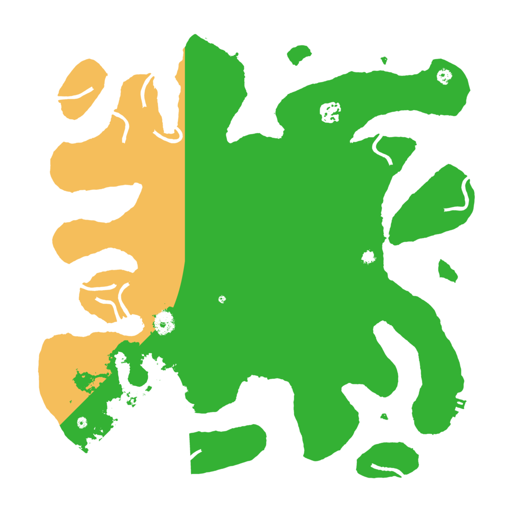 Biome Rust Map: Procedural Map, Size: 3600, Seed: 270941973