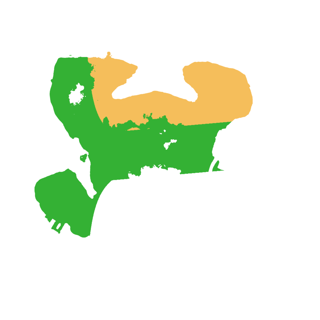 Biome Rust Map: Procedural Map, Size: 2000, Seed: 9811354