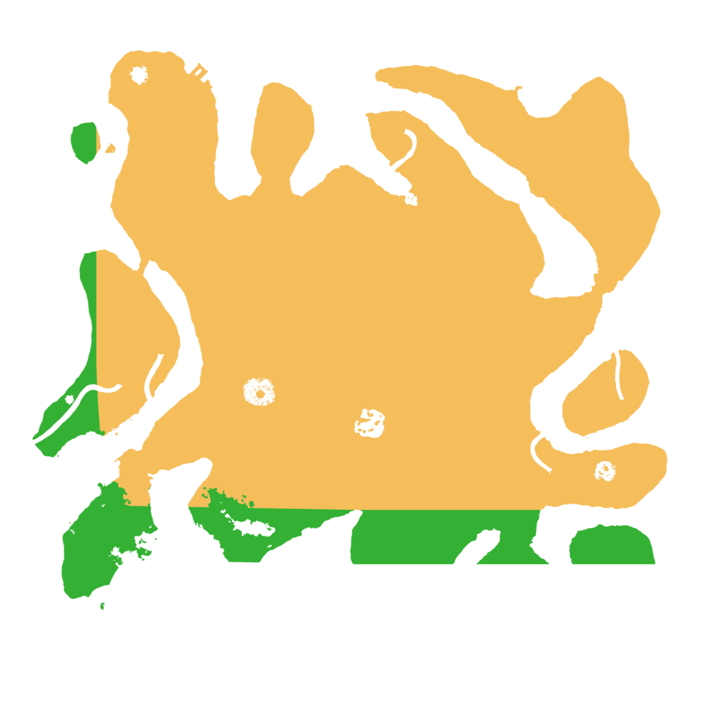 Biome Rust Map: Procedural Map, Size: 3600, Seed: 1449524088