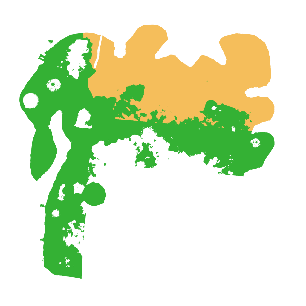 Biome Rust Map: Procedural Map, Size: 3550, Seed: 976125