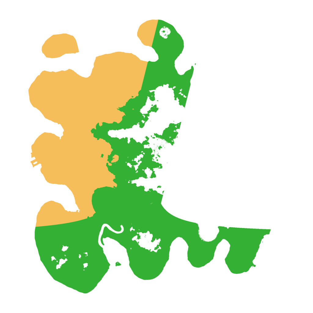 Biome Rust Map: Procedural Map, Size: 3000, Seed: 915654