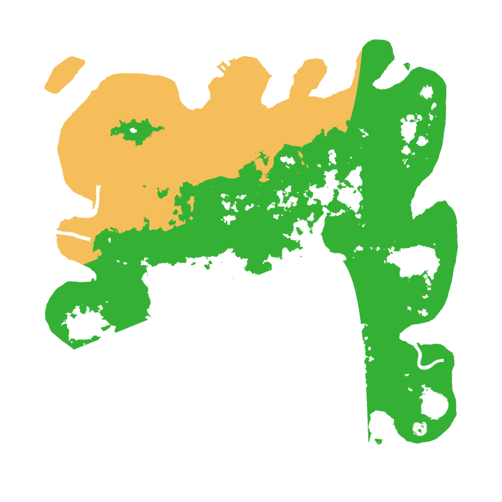 Biome Rust Map: Procedural Map, Size: 3550, Seed: 591721