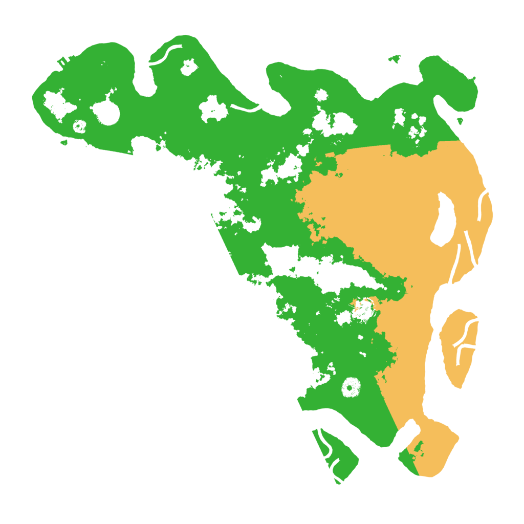 Biome Rust Map: Procedural Map, Size: 4000, Seed: 794965