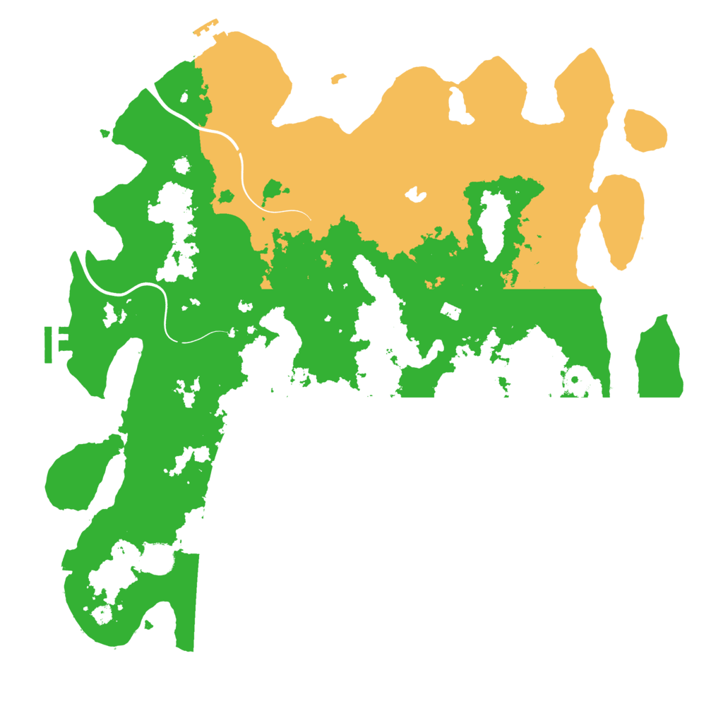Biome Rust Map: Procedural Map, Size: 4000, Seed: 993926