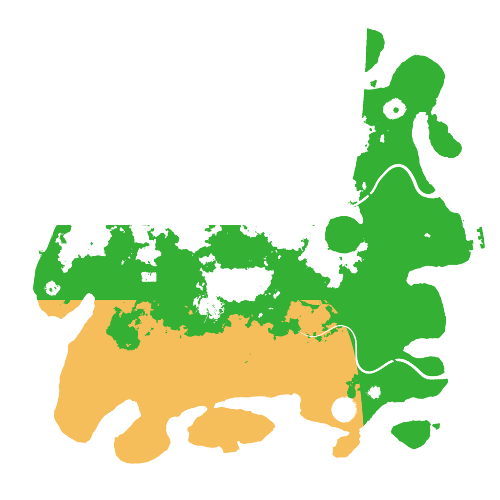 Biome Rust Map: Procedural Map, Size: 3550, Seed: 378674