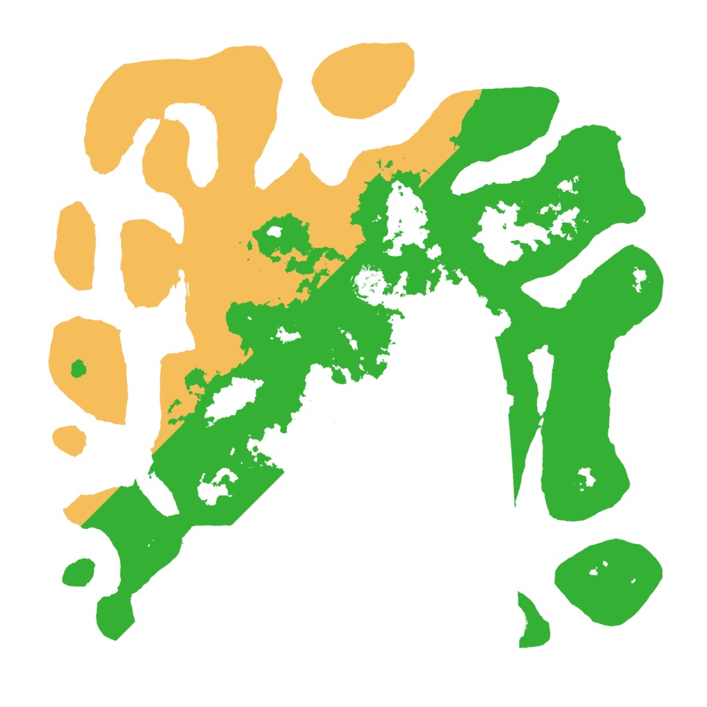 Biome Rust Map: Barren, Size: 4000, Seed: 666