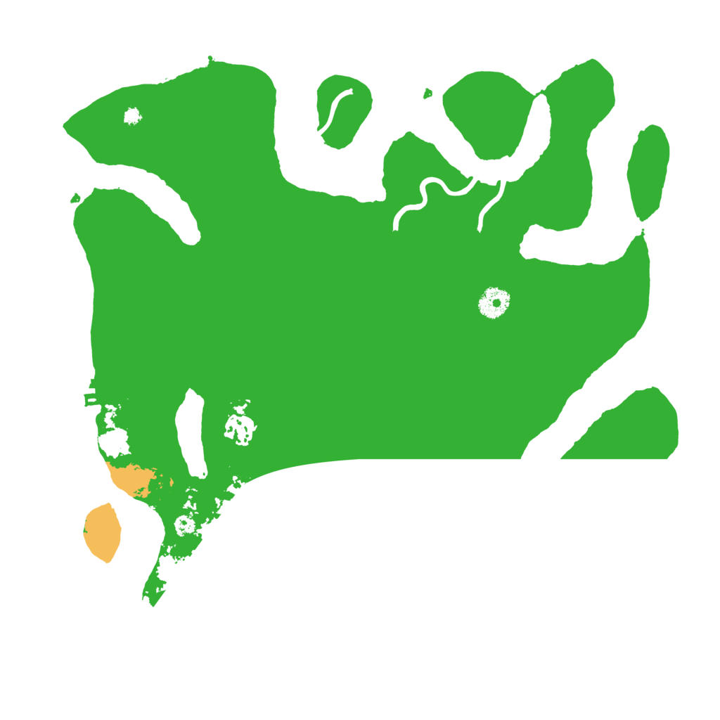 Biome Rust Map: Procedural Map, Size: 3550, Seed: 485276