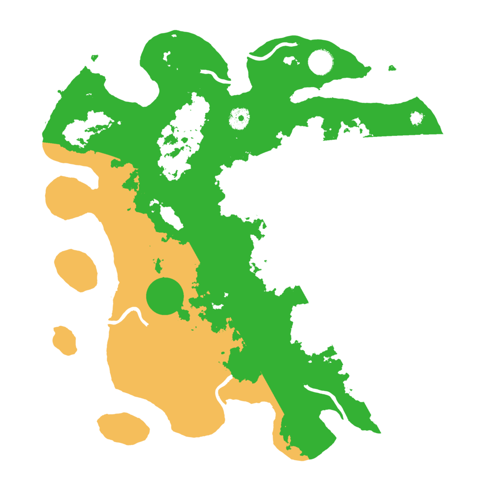 Biome Rust Map: Procedural Map, Size: 3550, Seed: 261624