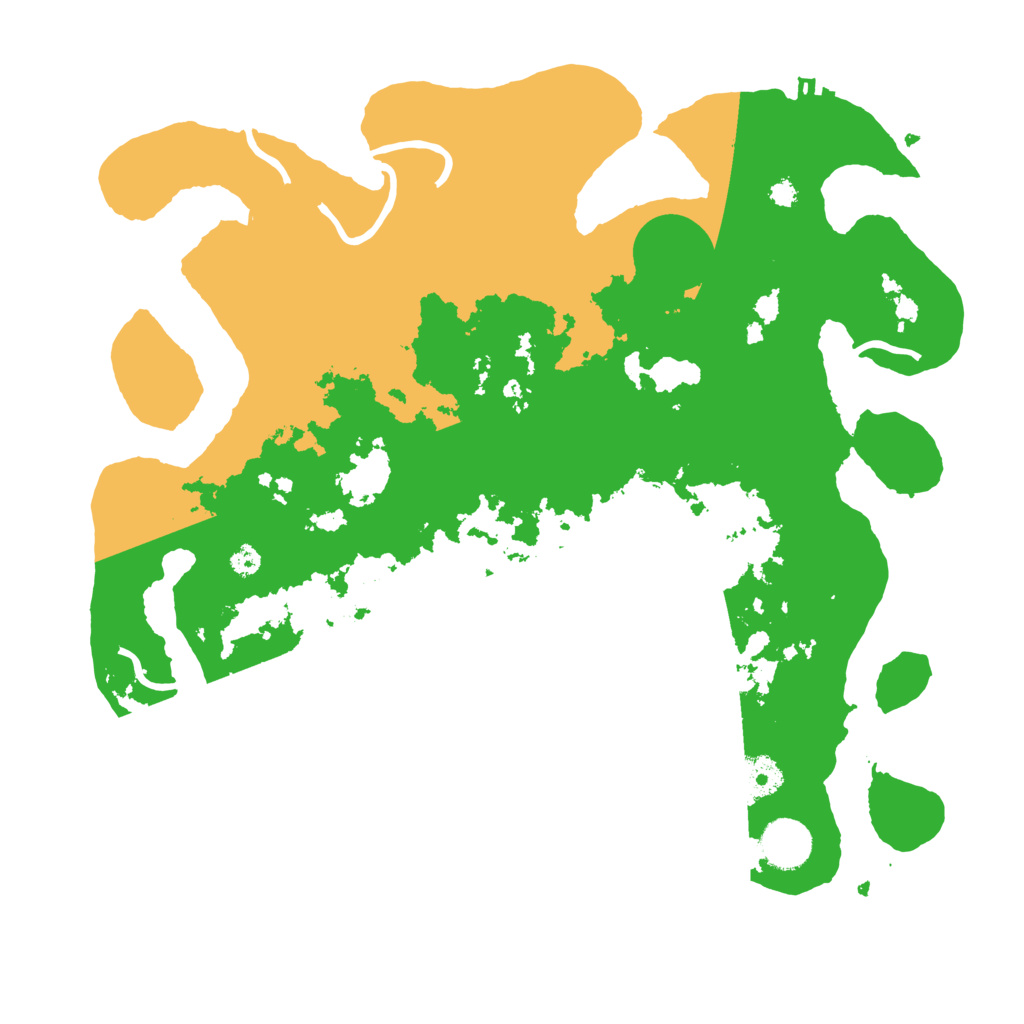 Biome Rust Map: Procedural Map, Size: 3550, Seed: 564344