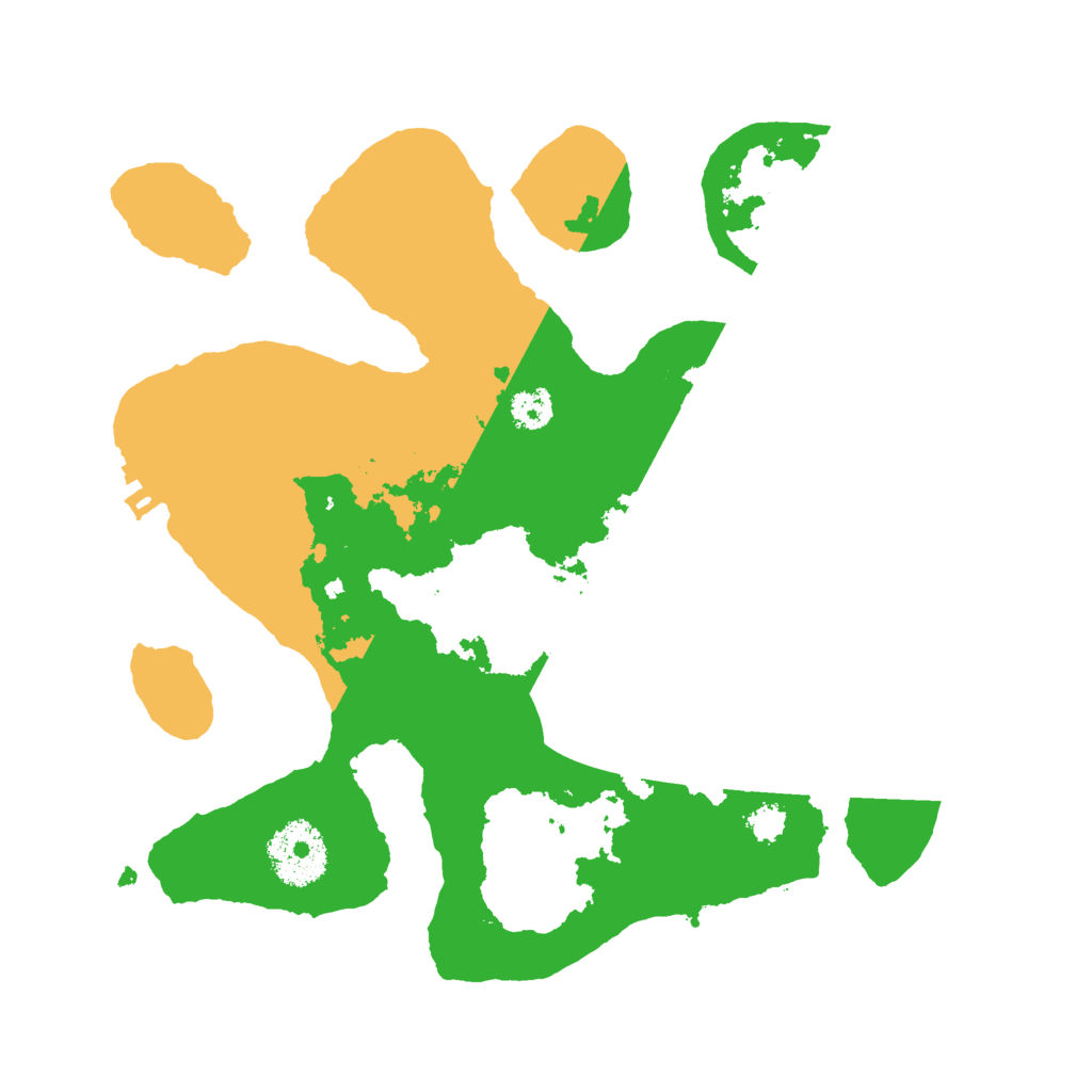 Biome Rust Map: Procedural Map, Size: 2700, Seed: 1335