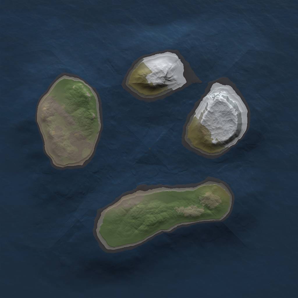 Rust Map: Barren, Size: 1500, Seed: 3122021, 2 Monuments