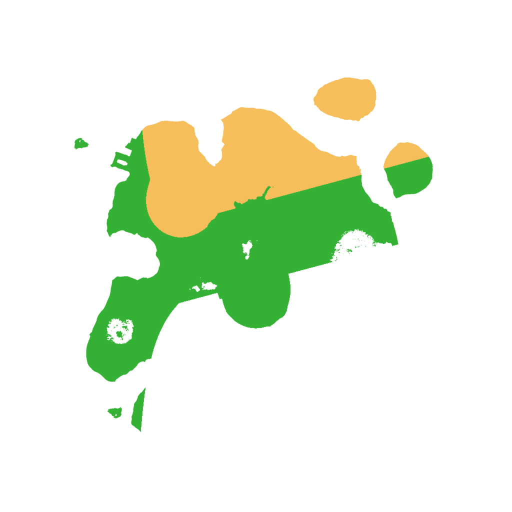 Biome Rust Map: Procedural Map, Size: 2000, Seed: 4655