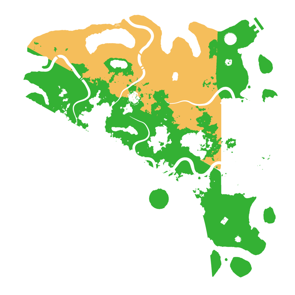 Biome Rust Map: Procedural Map, Size: 4250, Seed: 1677184605