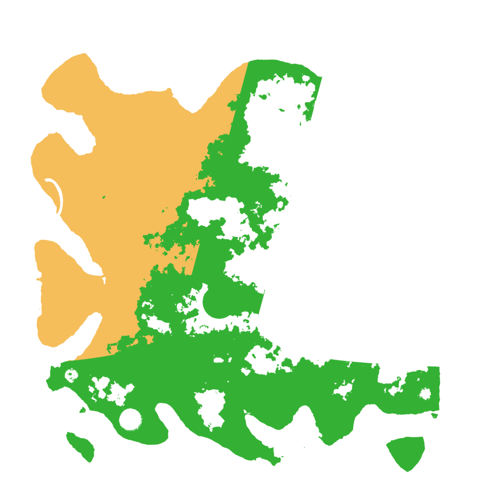 Biome Rust Map: Procedural Map, Size: 4000, Seed: 660816