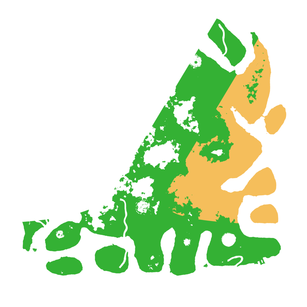 Biome Rust Map: Procedural Map, Size: 4000, Seed: 5166