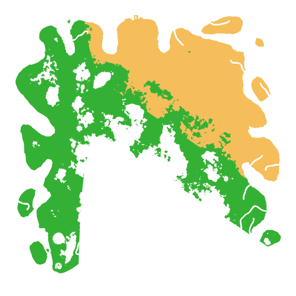 Biome Rust Map: Procedural Map, Size: 4500, Seed: 1829736415