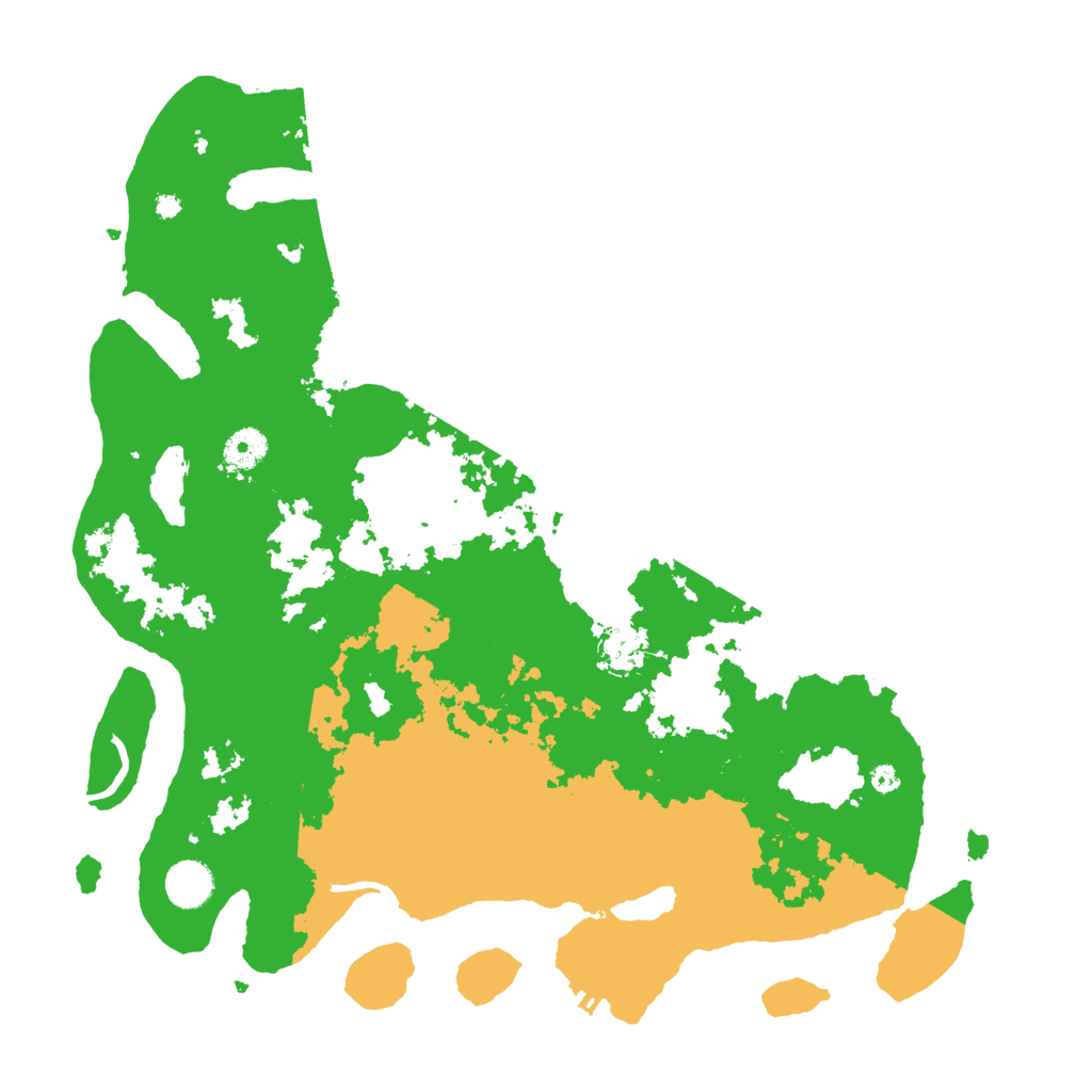 Biome Rust Map: Procedural Map, Size: 4000, Seed: 423950