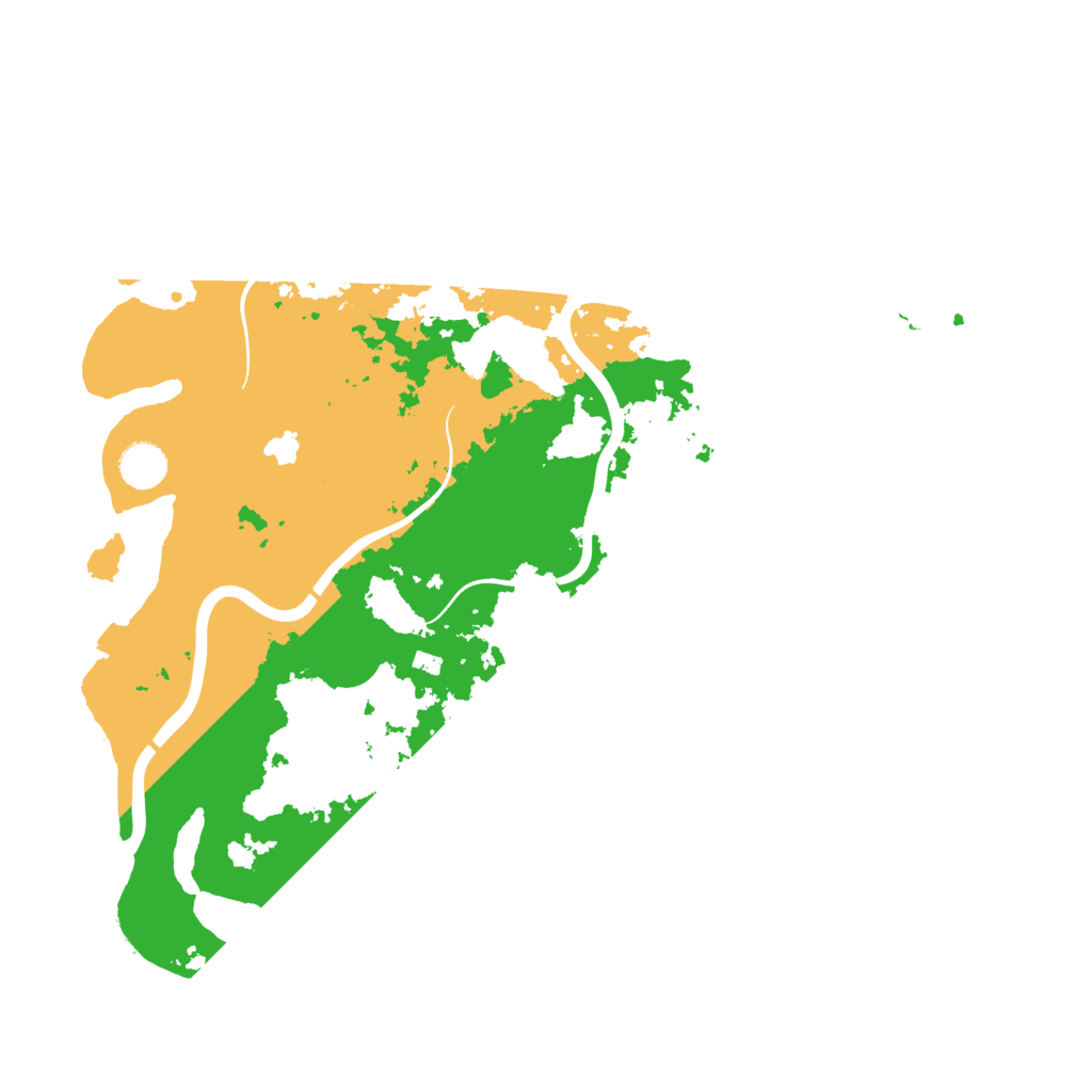 Biome Rust Map: Procedural Map, Size: 4100, Seed: 7656345