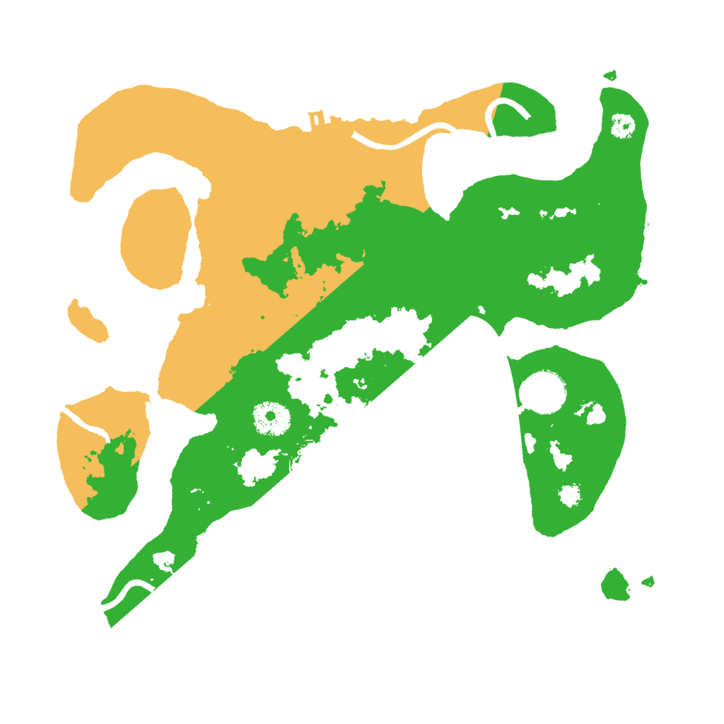 Biome Rust Map: Procedural Map, Size: 3000, Seed: 1951965688