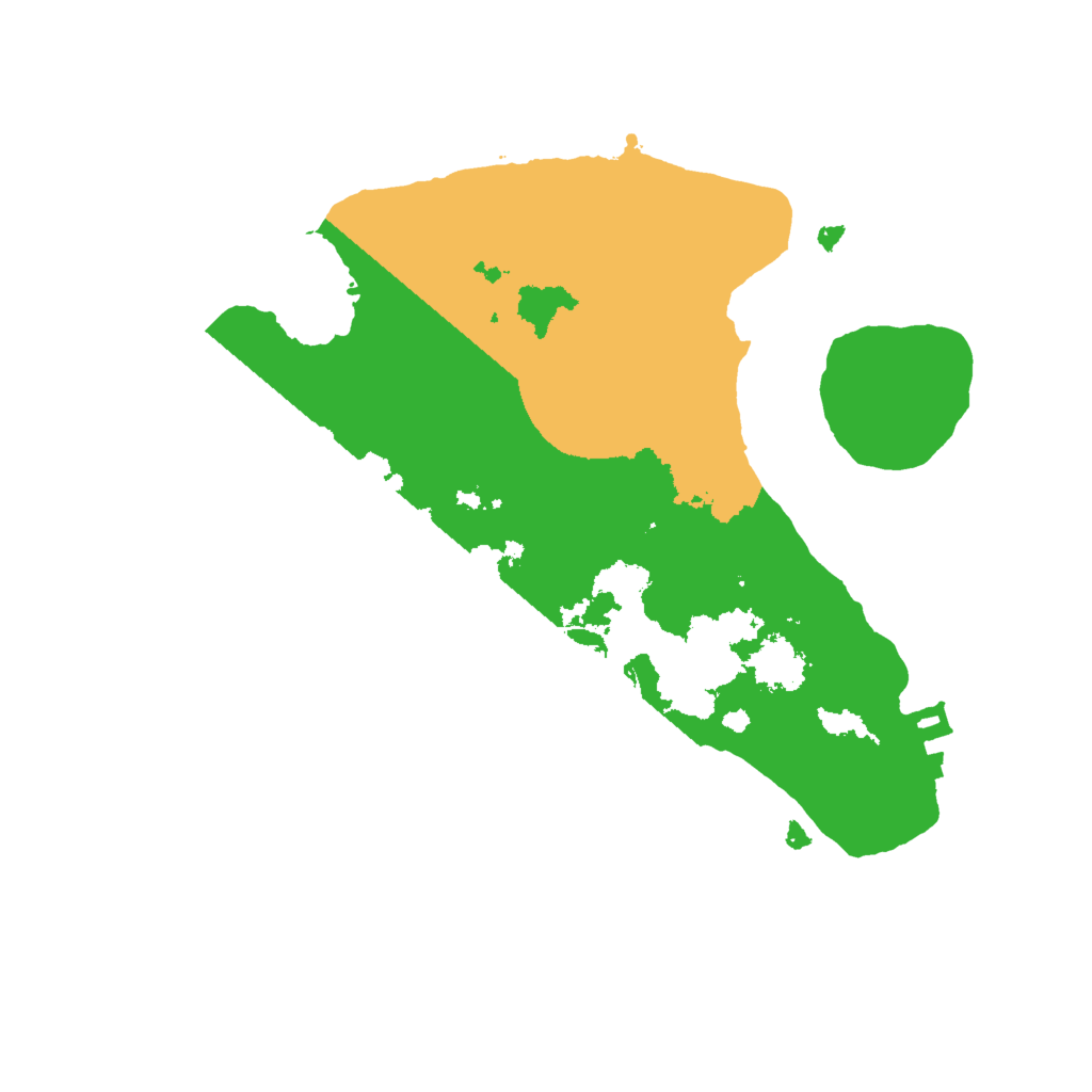 Biome Rust Map: Procedural Map, Size: 2000, Seed: 1916847420