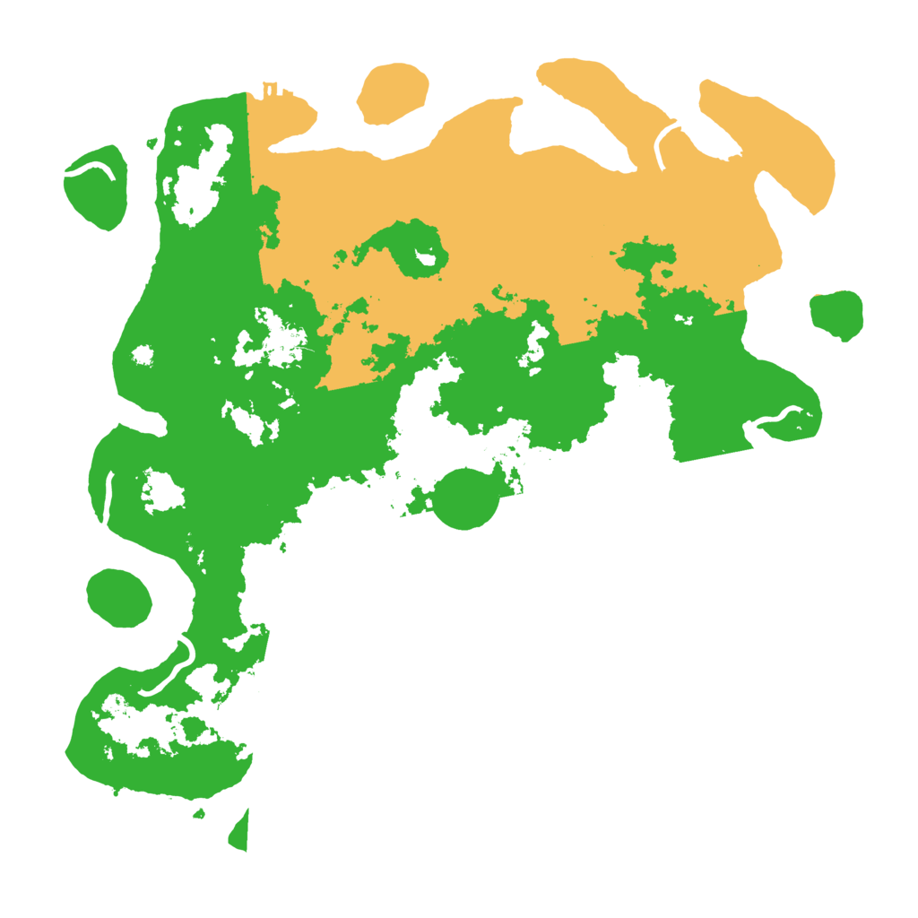 Biome Rust Map: Procedural Map, Size: 4000, Seed: 83525533