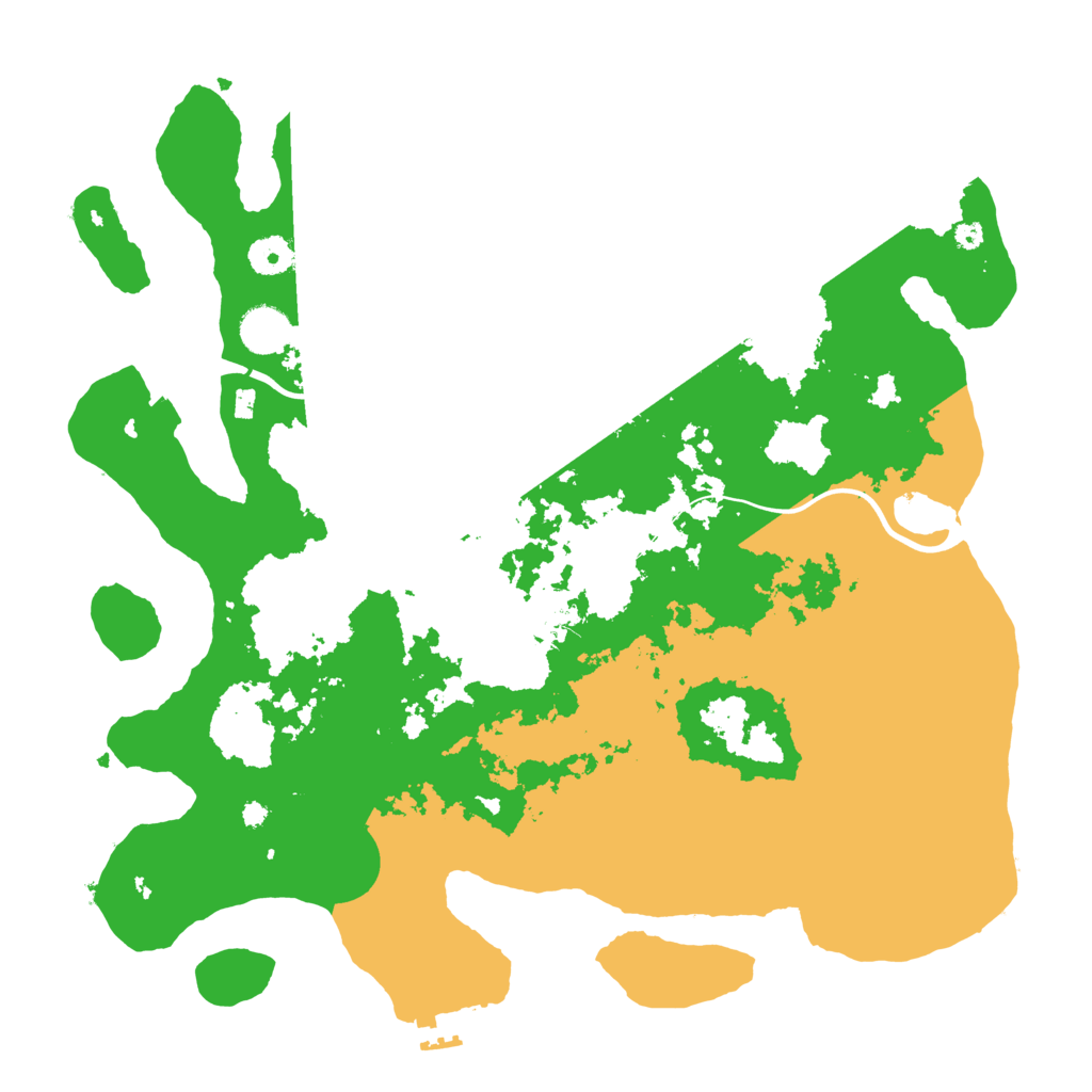 Biome Rust Map: Procedural Map, Size: 3950, Seed: 1366952046