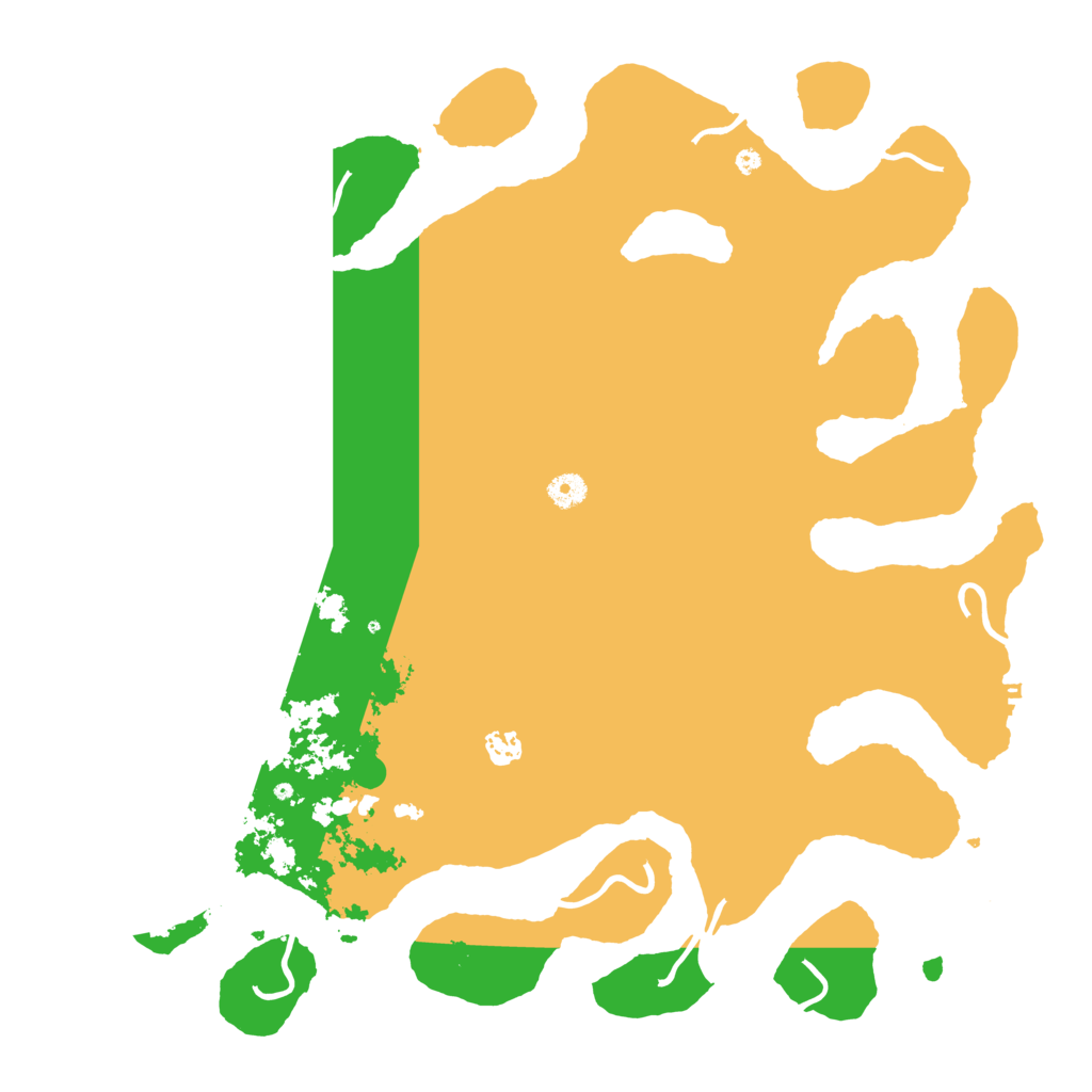 Biome Rust Map: Procedural Map, Size: 4500, Seed: 1983