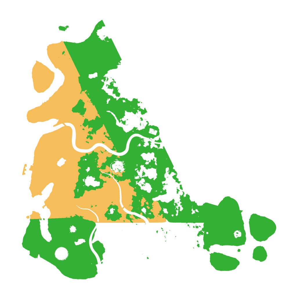 Biome Rust Map: Procedural Map, Size: 4000, Seed: 72482