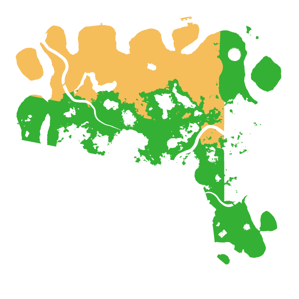 Biome Rust Map: Procedural Map, Size: 4100, Seed: 6738