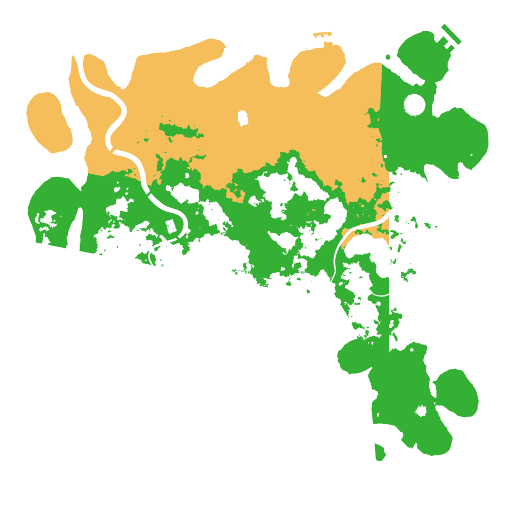 Biome Rust Map: Procedural Map, Size: 4250, Seed: 6738