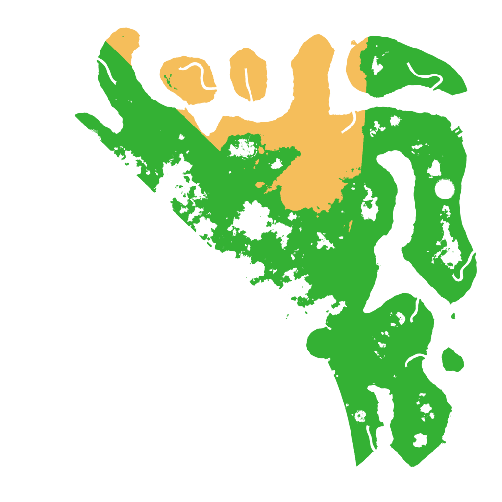 Biome Rust Map: Procedural Map, Size: 4500, Seed: 1548724181