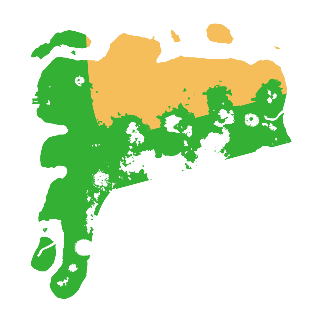 Biome Rust Map: Procedural Map, Size: 3500, Seed: 4655
