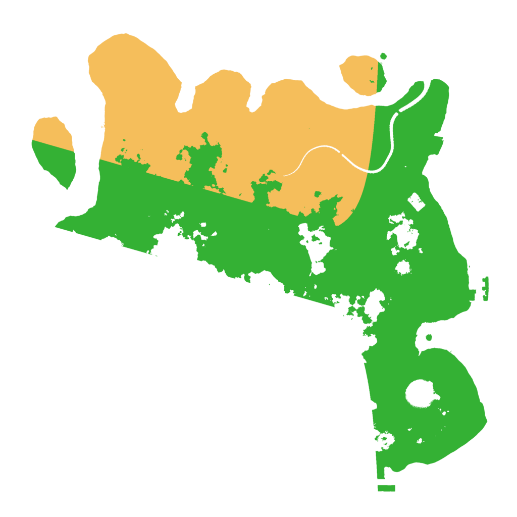 Biome Rust Map: Procedural Map, Size: 3245, Seed: 2147483647