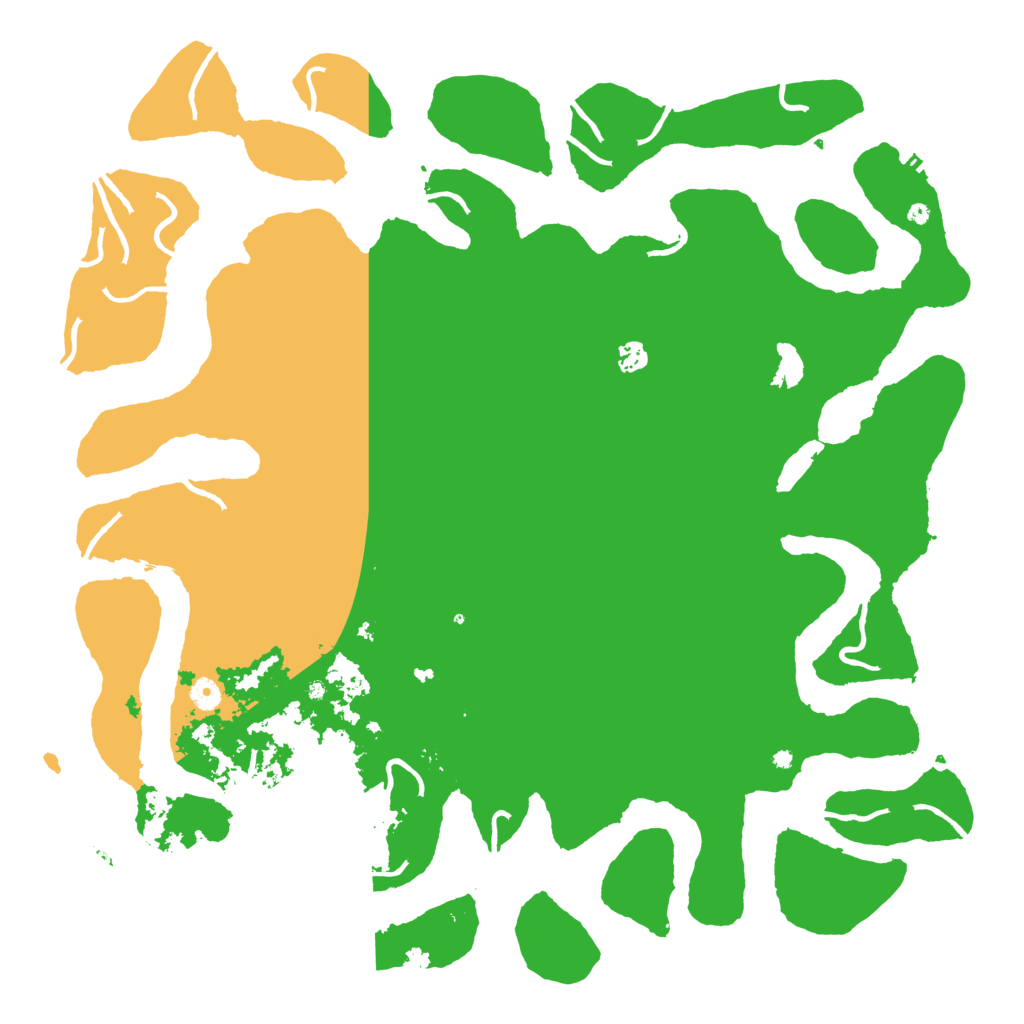 Biome Rust Map: Procedural Map, Size: 5000, Seed: 6969696