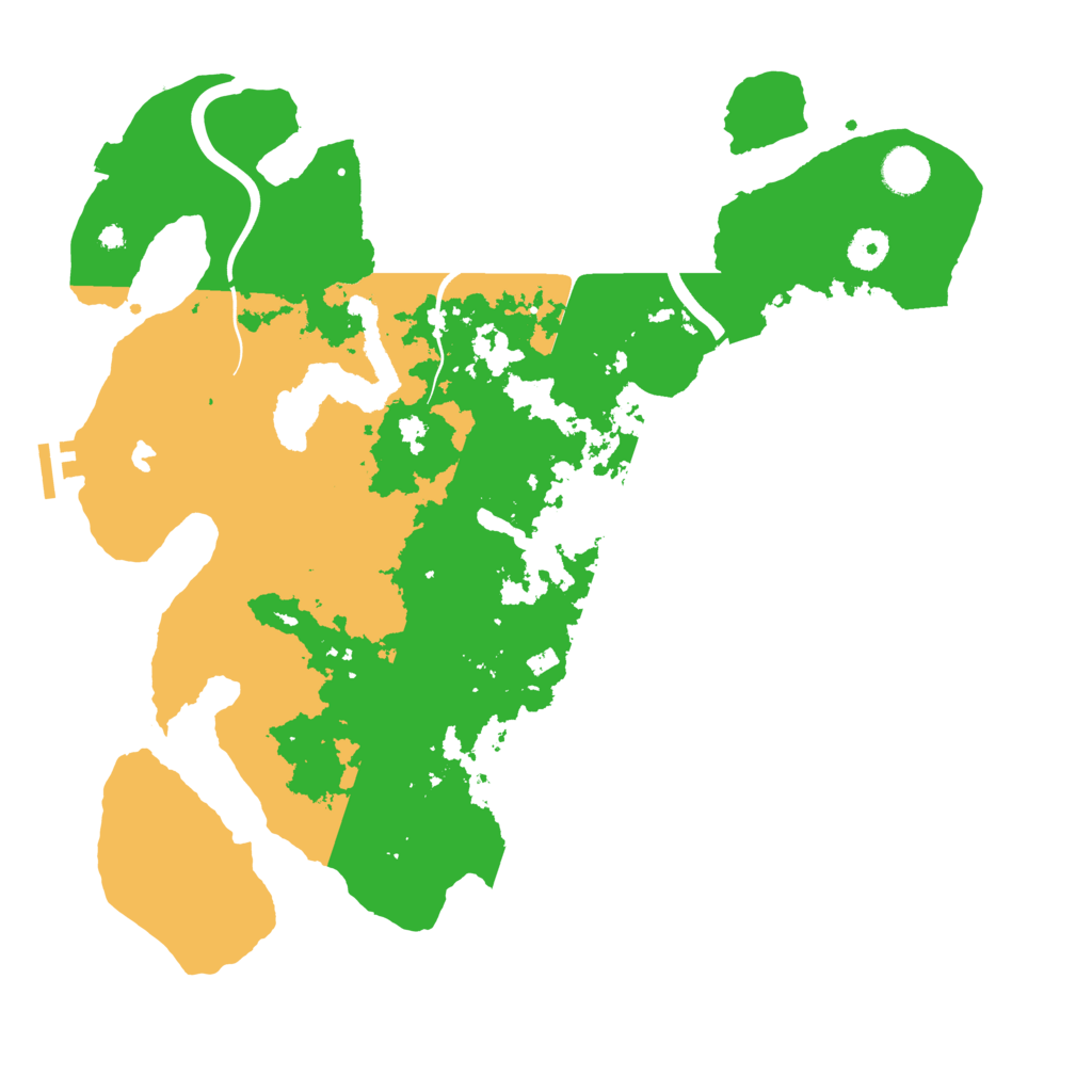 Biome Rust Map: Procedural Map, Size: 4000, Seed: 1970133461