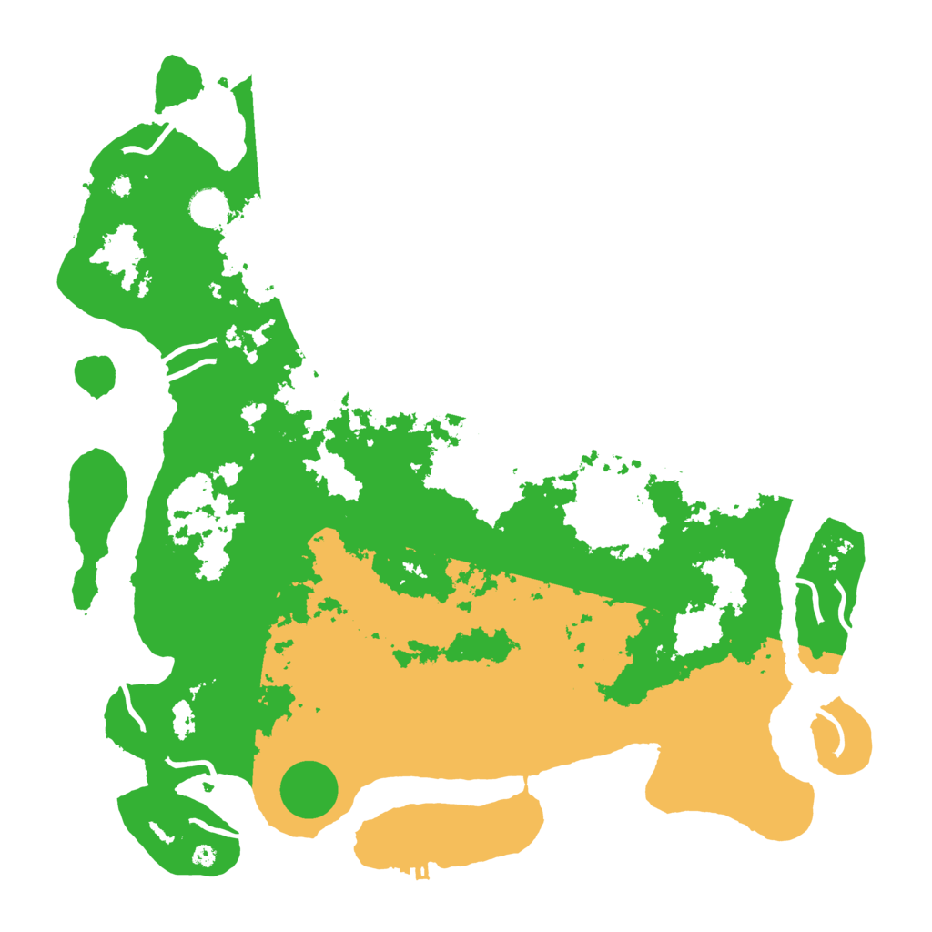 Biome Rust Map: Procedural Map, Size: 4250, Seed: 1514890