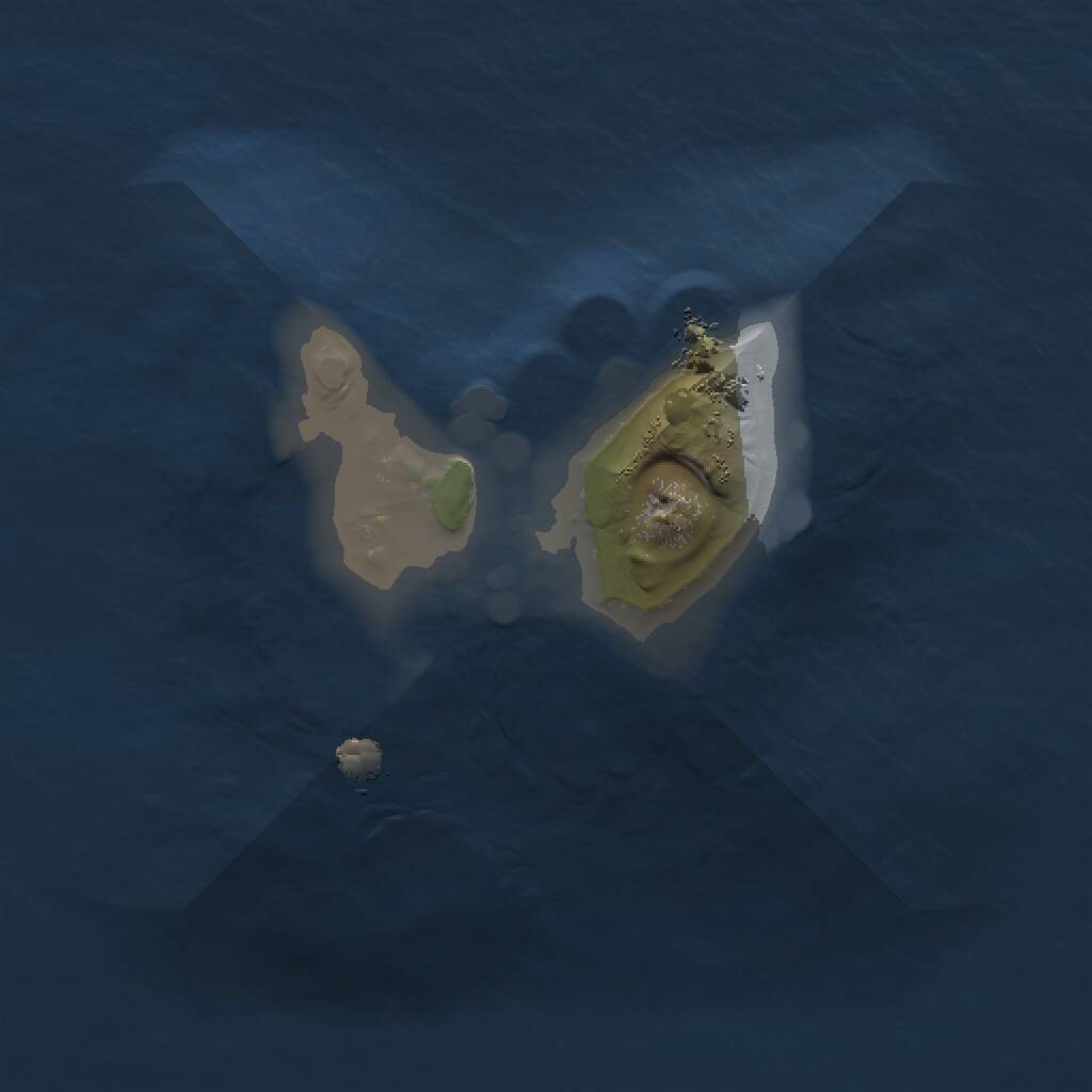 Rust Map: Procedural Map, Size: 1000, Seed: 1932820977, 1 Monuments