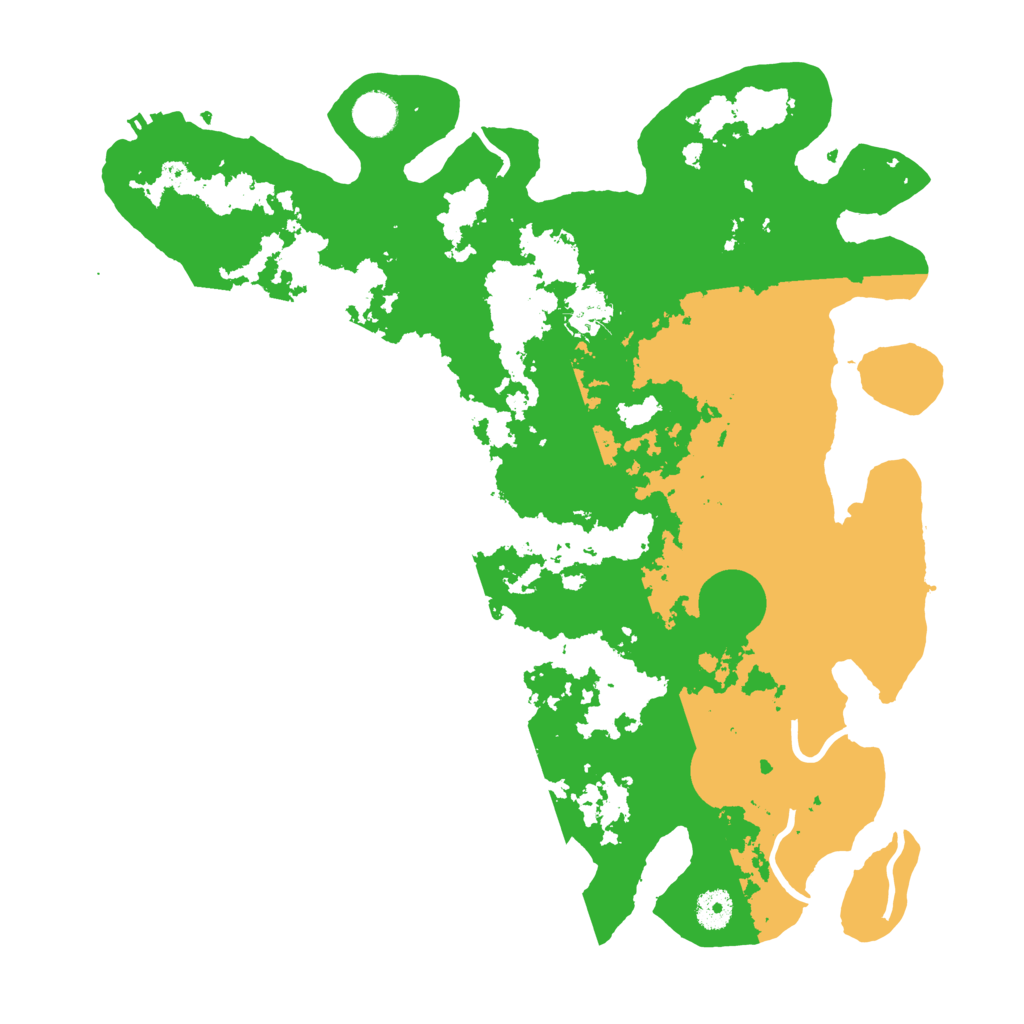 Biome Rust Map: Procedural Map, Size: 4000, Seed: 335500