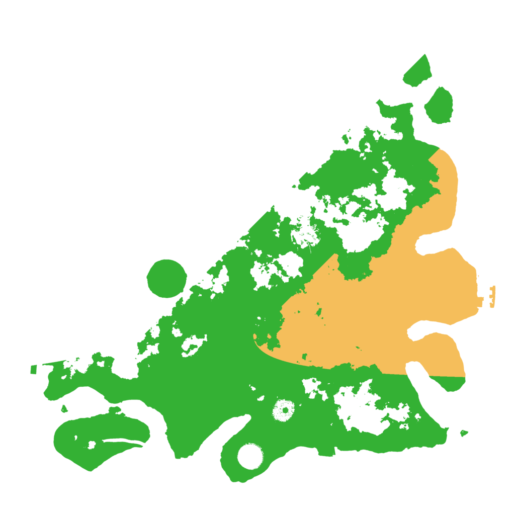 Biome Rust Map: Procedural Map, Size: 3550, Seed: 760404