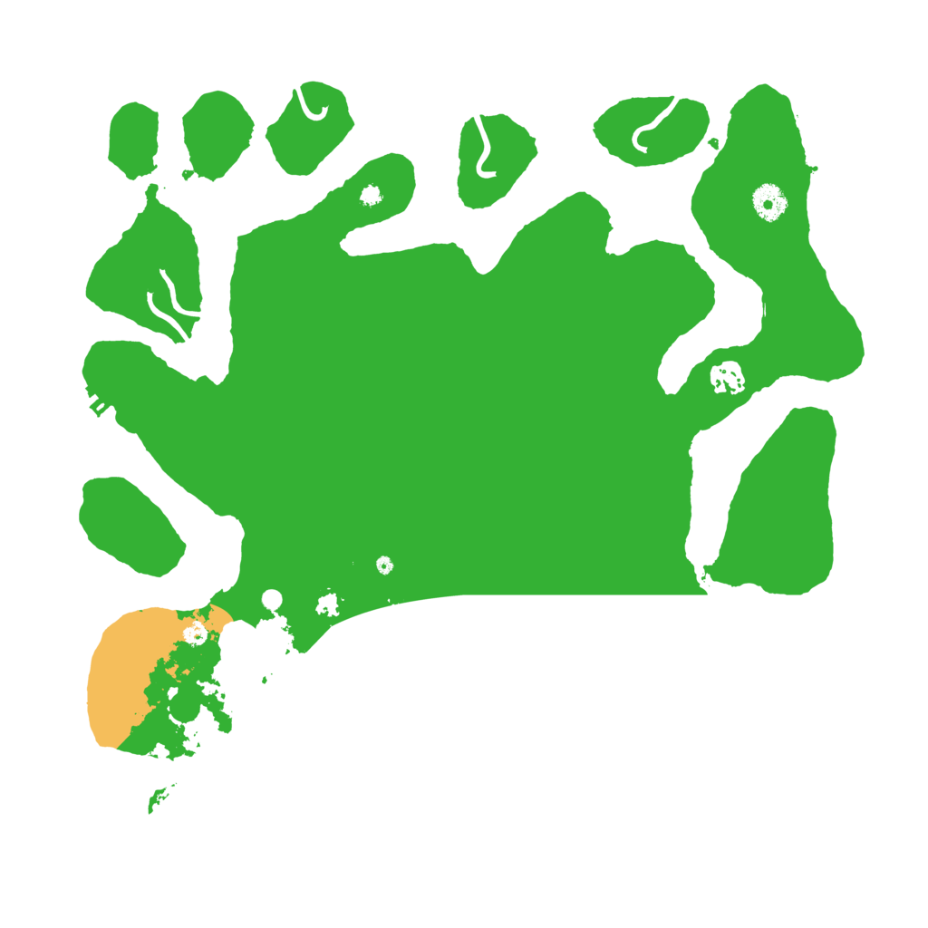 Biome Rust Map: Procedural Map, Size: 4000, Seed: 464193