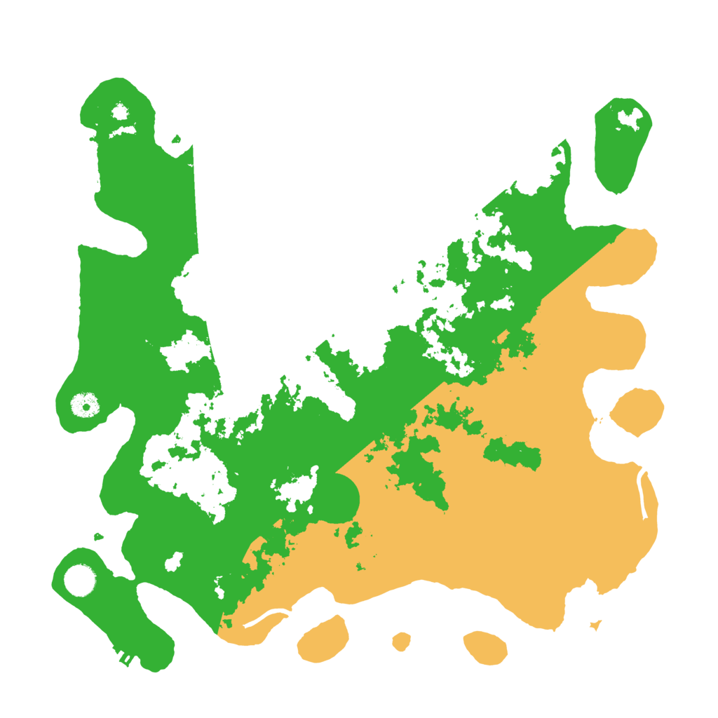 Biome Rust Map: Procedural Map, Size: 4000, Seed: 2189995