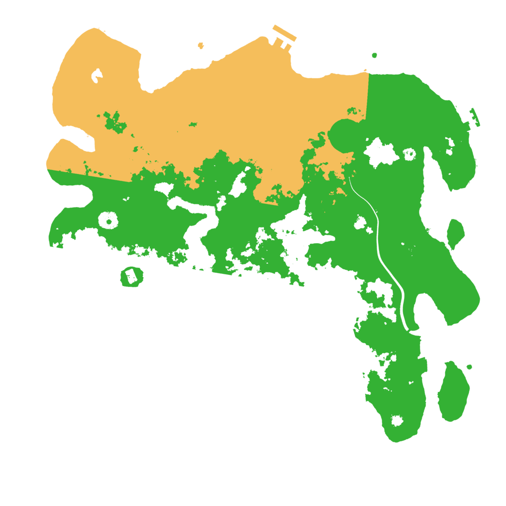 Biome Rust Map: Procedural Map, Size: 4000, Seed: 963148