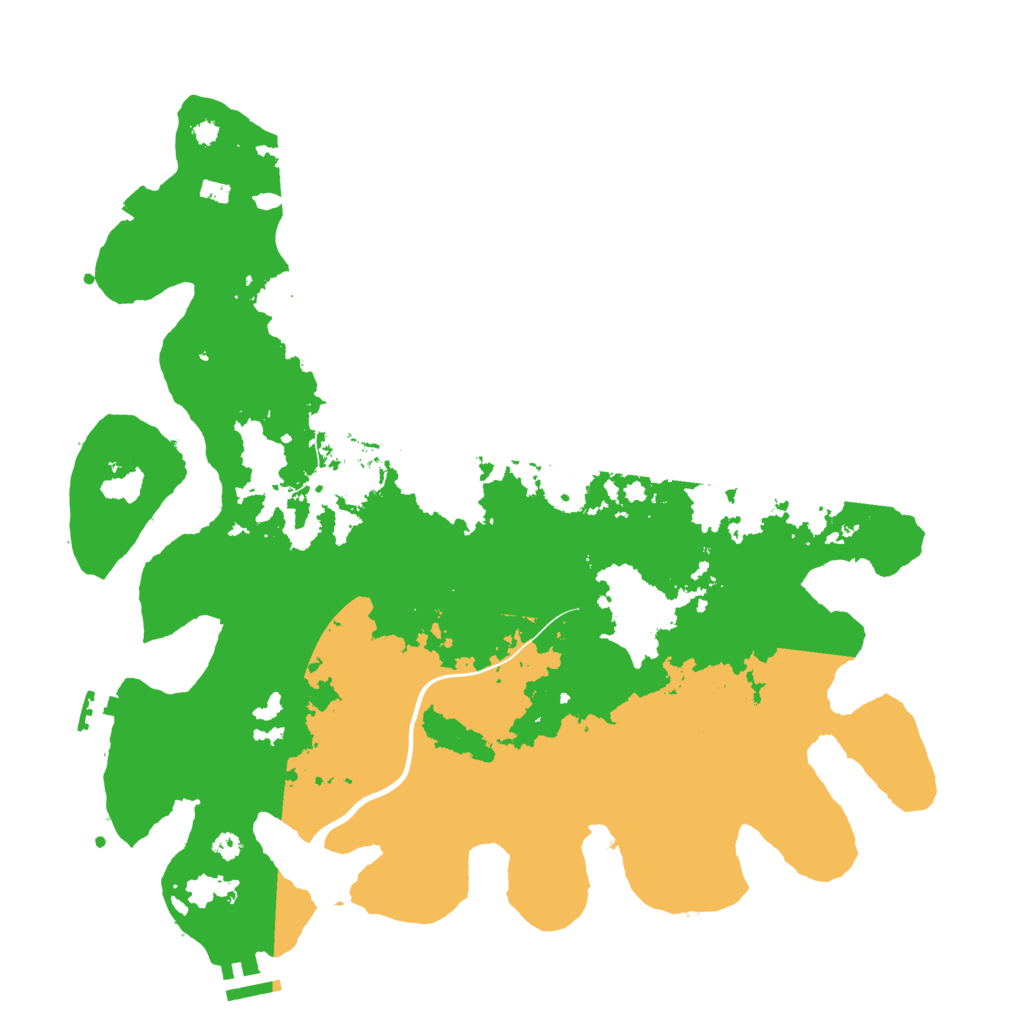 Biome Rust Map: Procedural Map, Size: 3750, Seed: 2147483645
