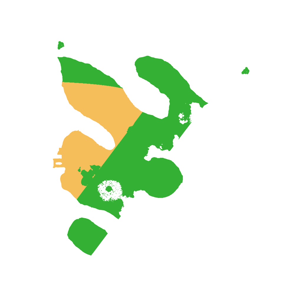 Biome Rust Map: Procedural Map, Size: 2000, Seed: 2131441