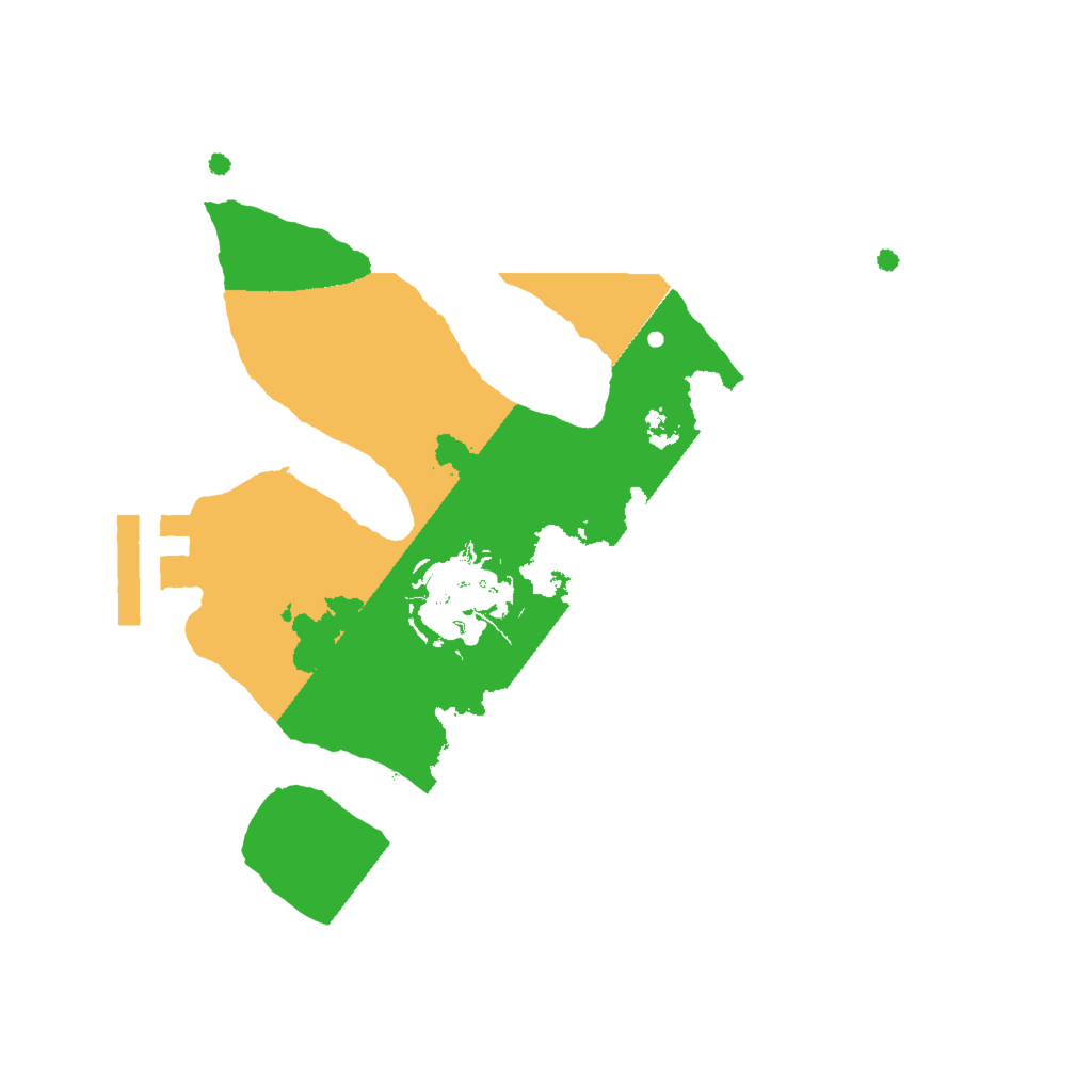 Biome Rust Map: Procedural Map, Size: 2000, Seed: 2131441