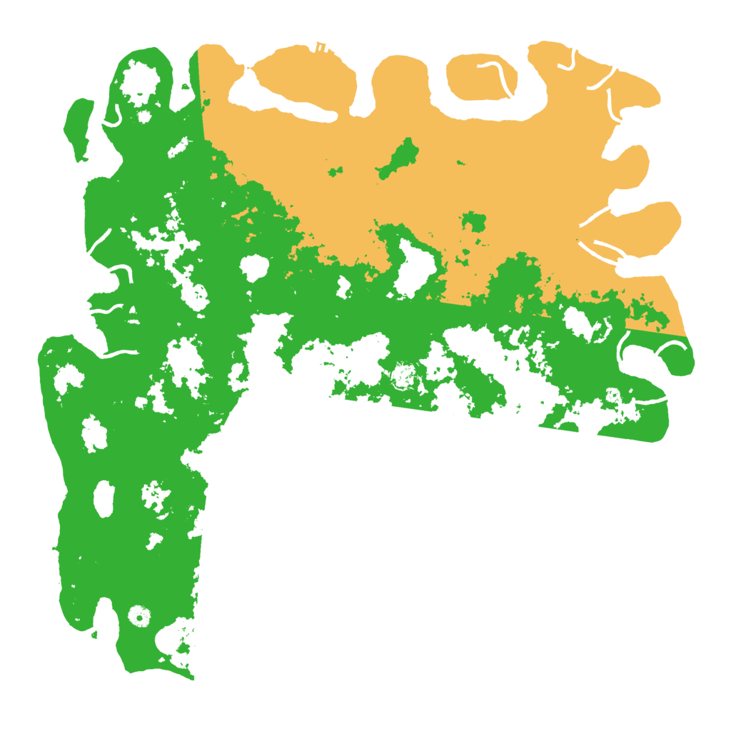 Biome Rust Map: Procedural Map, Size: 5000, Seed: 50