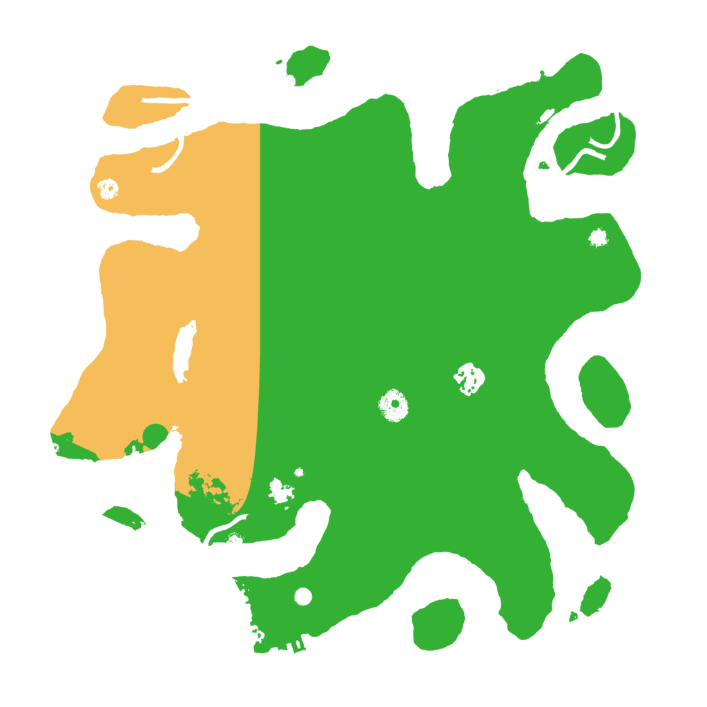 Biome Rust Map: Procedural Map, Size: 3550, Seed: 357645