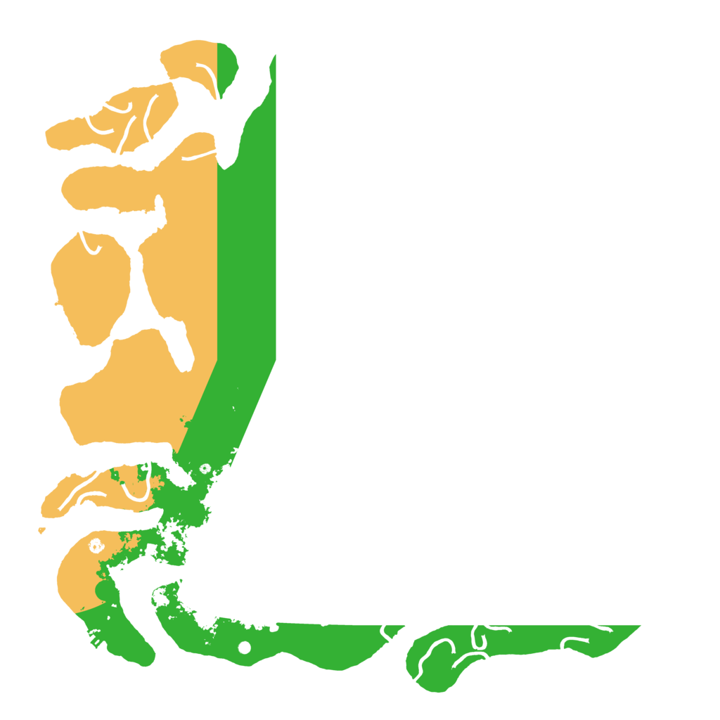 Biome Rust Map: Procedural Map, Size: 5000, Seed: 2001