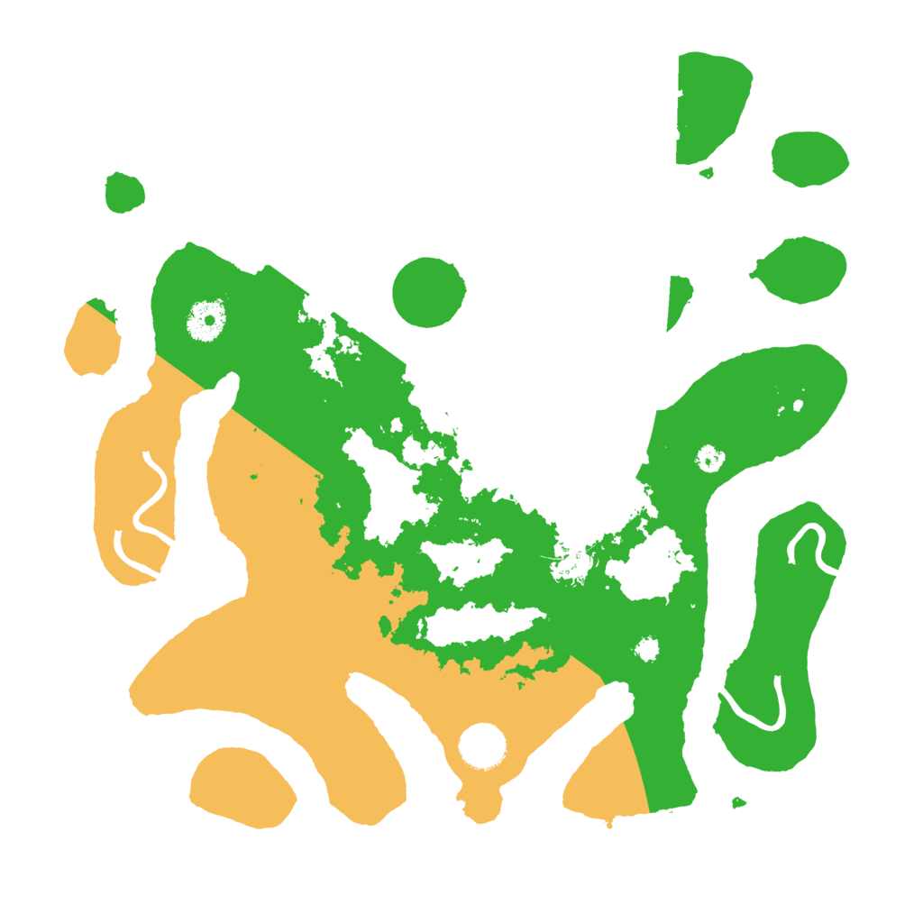 Biome Rust Map: Procedural Map, Size: 3500, Seed: 1693746494