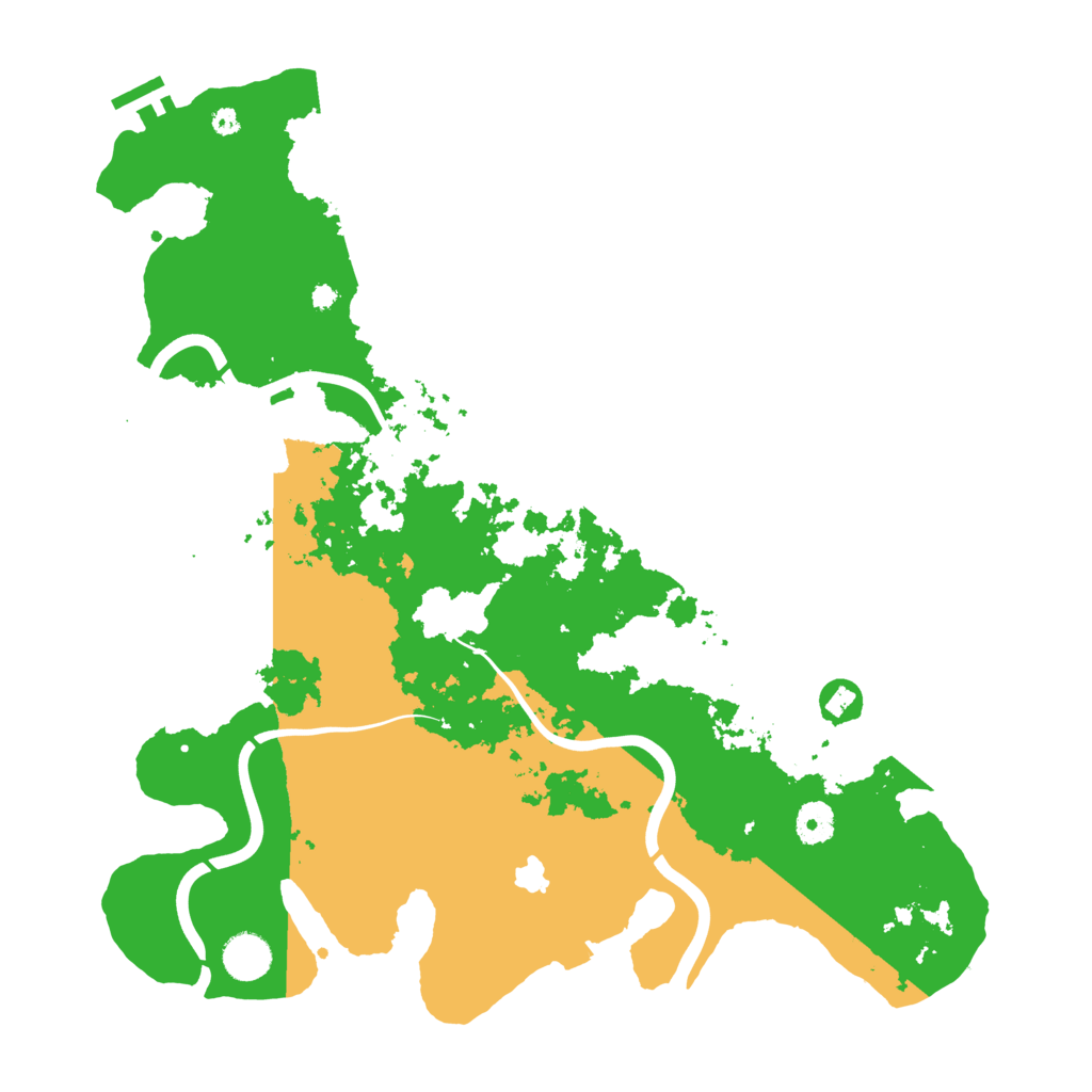 Biome Rust Map: Procedural Map, Size: 4000, Seed: 796619